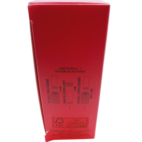 Valentino Rosso Couture Pouch Lipstick Set - 5 Lipstick Refills + Case - Picture 5 of 5